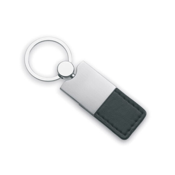 COLUMBUS - PU and metal key ring - AR1589