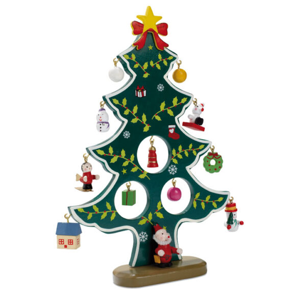 WOODTREE - Wooden xmas tree decoration - CX1278