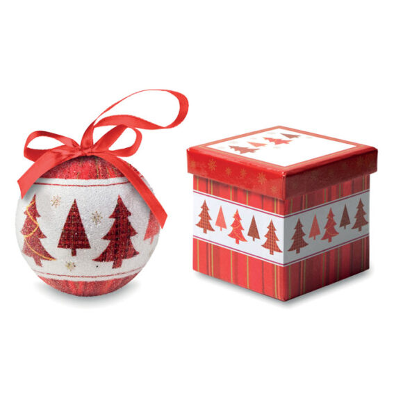 SNOWY - Christmas bauble in gift box - CX1437