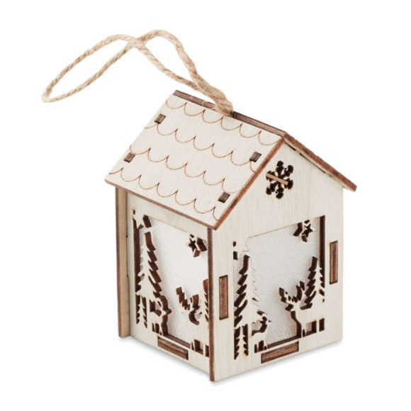PONIA - MDF house with light - CX1463