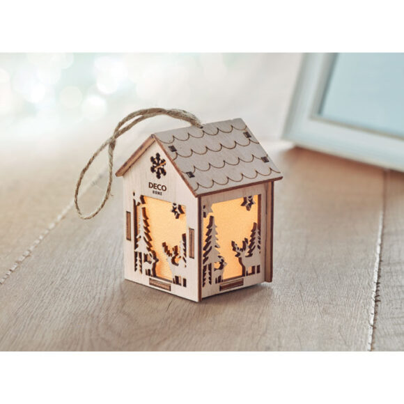PONIA - MDF house with light - CX1463 - Image 4