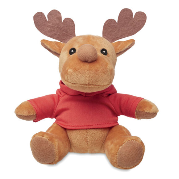 RUDOLPH - Plush reindeer with hoodie - CX1469