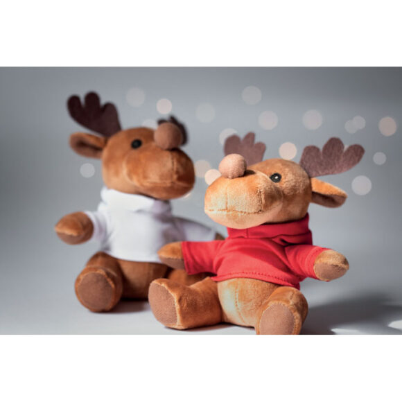 RUDOLPH - Plush reindeer with hoodie - CX1469 - Image 5
