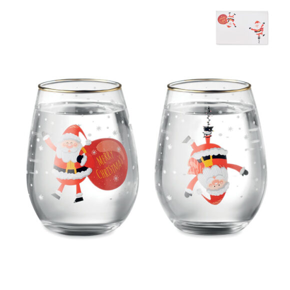 NOEL - Set of 2 Christmas glasses - CX1501