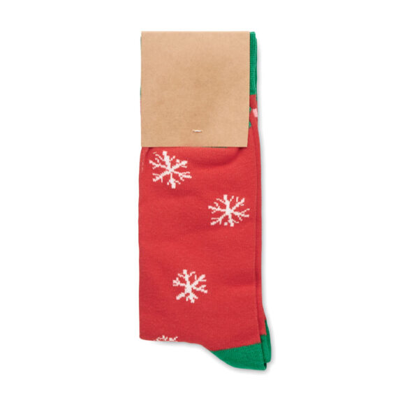 JOYFUL L - Pair of Christmas socks L - CX1504 - Image 2