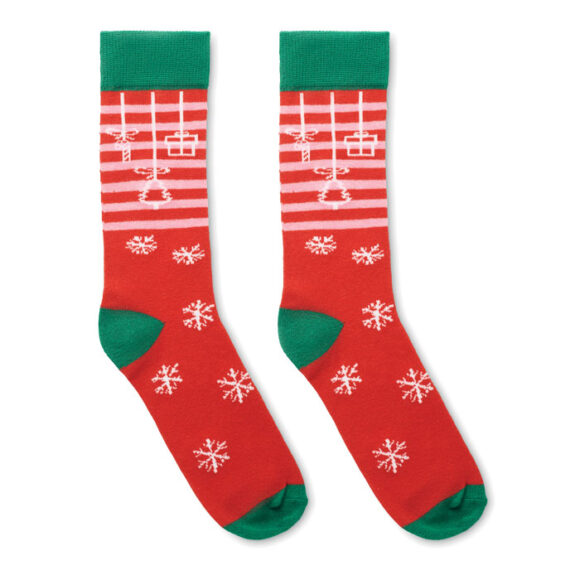 JOYFUL L - Pair of Christmas socks L - CX1504 - Image 3