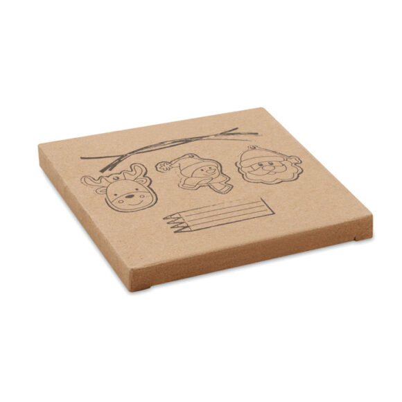FUNCOOL - Drawing wooden ornaments set - CX1535 - Image 3