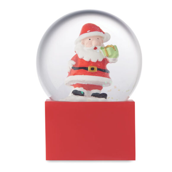 SANTO - Small snow ball glass ornament - CX1544 - Image 2