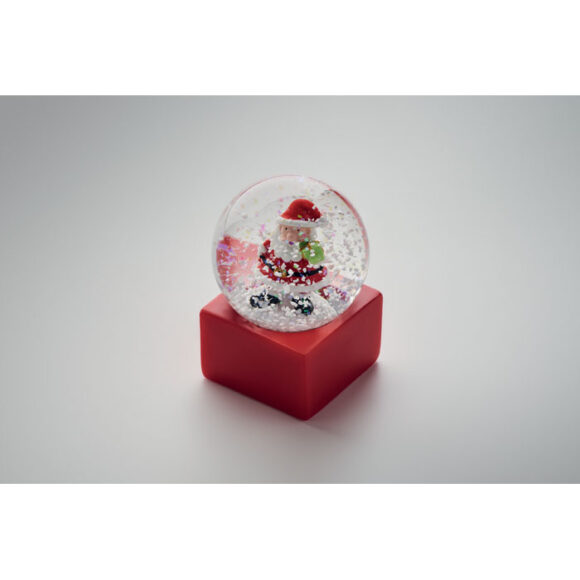 SANTO - Small snow ball glass ornament - CX1544 - Image 5
