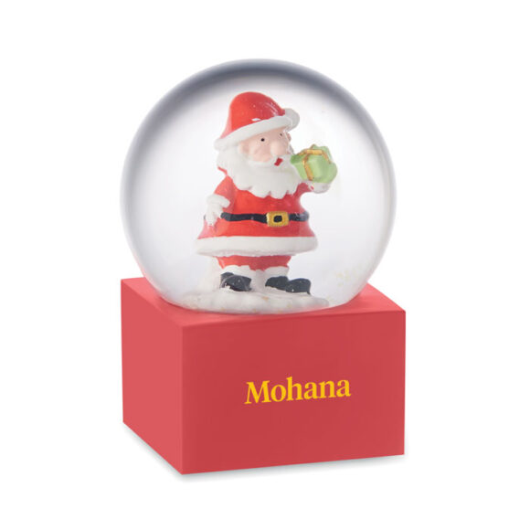 SANTO - Small snow ball glass ornament - CX1544 - Image 4