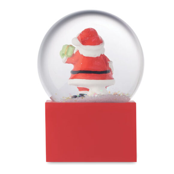 SANTO - Small snow ball glass ornament - CX1544 - Image 3