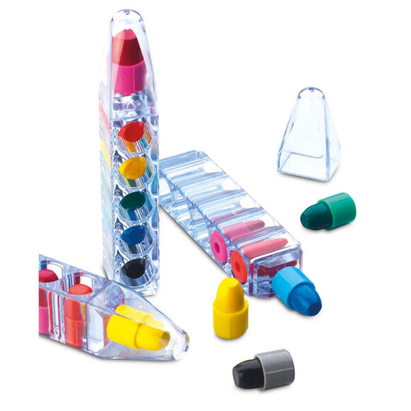 MAGIC - Set of 6 wax crayons - IT1329
