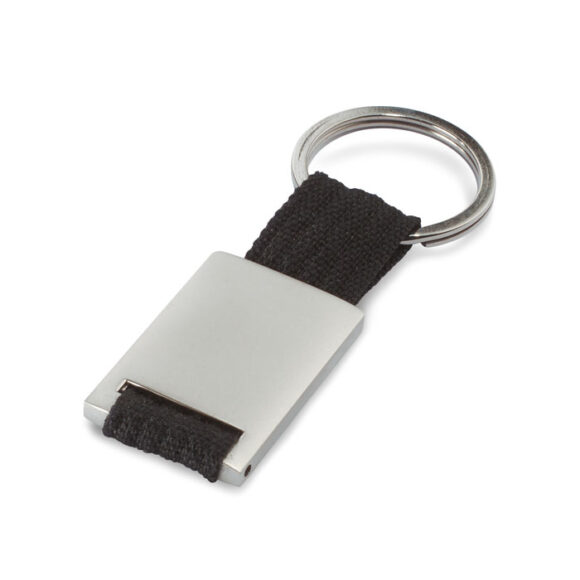 TECH - Metal rectangular key ring - IT3020