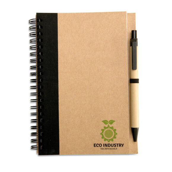 SONORA PLUS - B6 recycled notebook with pen - IT3775 - Image 2