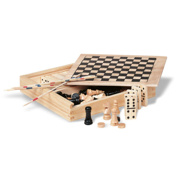 TRIKES - 4 games in wooden box - KC2941