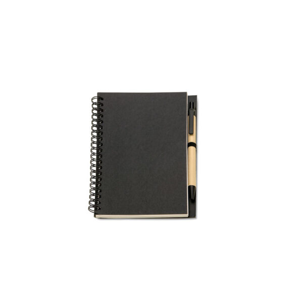 BLOQUERO - B6 Recycled notebook with pen - KC7012 - Image 2