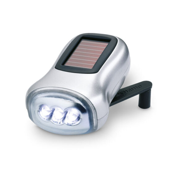 DYNASOL - Dual powered dynamo torch - KC7130