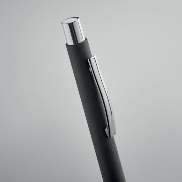 OLYMPIA - Recycled paper push ball pen - MO2067 - Image 3