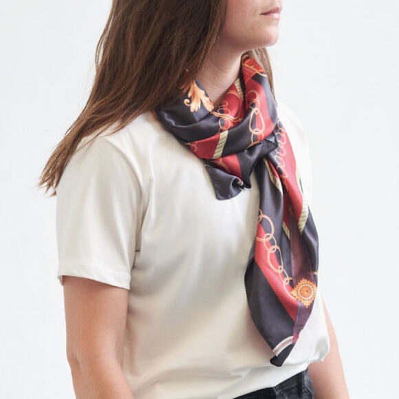 VICTORIA - Shawl recycled satin polyester - MO2074 - Image 4