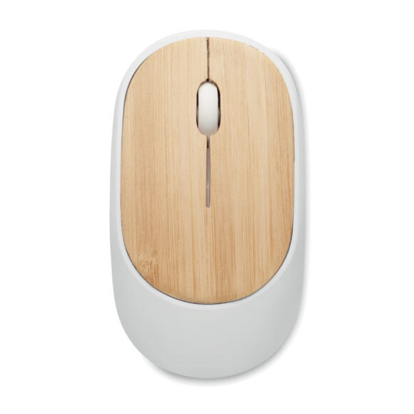 CURVY BAM - Wireless mouse in bamboo - MO2085 - Image 3