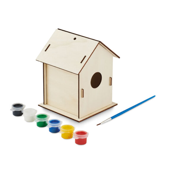PAINTHOUSE - DIY wooden bird house kit - MO2130
