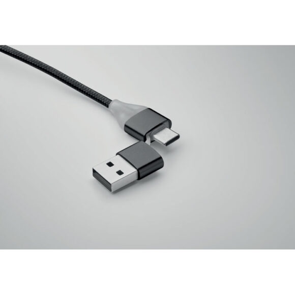 BLUE - 4 in 1 charging cable type C - MO2141 - Image 4