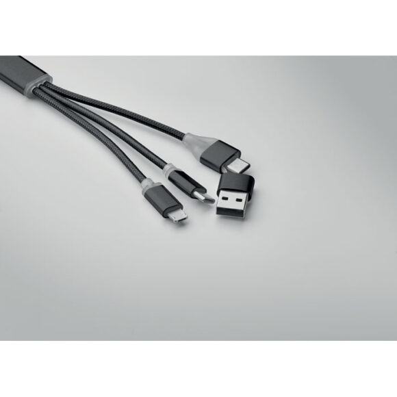 BLUE - 4 in 1 charging cable type C - MO2141 - Image 5