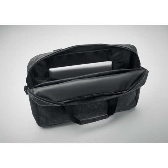 PLANA - 15 inch RPET felt laptop bag - MO2165 - Image 5