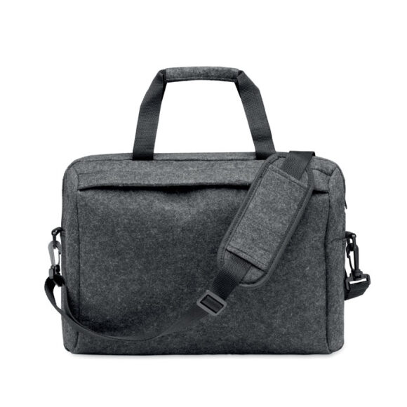 PLANA - 15 inch RPET felt laptop bag - MO2165 - Image 3