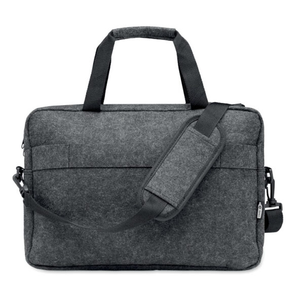 PLANA - 15 inch RPET felt laptop bag - MO2165 - Image 2