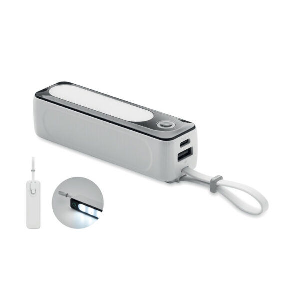 POWLIGHT - 5000 mAh power bank with COB - MO2178