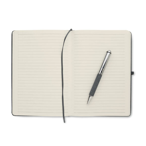 ELEGANOTE - Recycled leather notebook set - MO2195 - Image 3