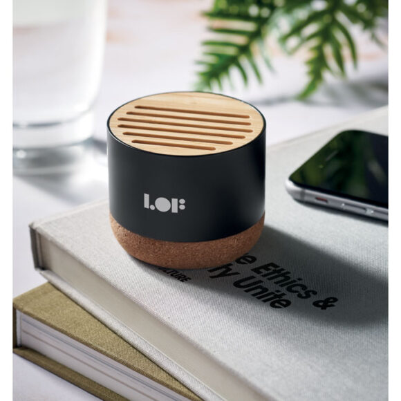 RUMBA - Cork and aluminium speaker - MO2205 - Image 2