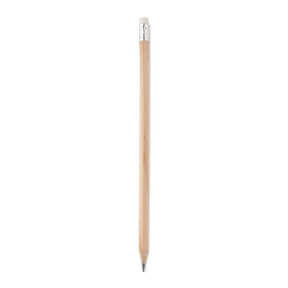 STOMP SHARP - Natural pencil with eraser - MO2248