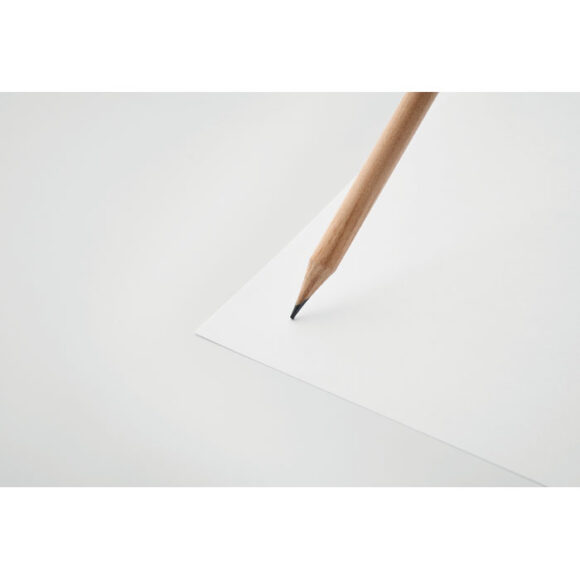 STOMP SHARP - Natural pencil with eraser - MO2248 - Image 3
