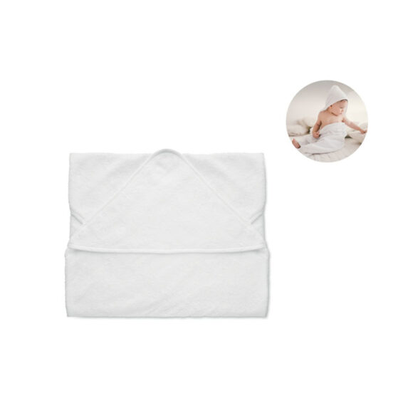 HUGME - Cotton hooded baby towel - MO2253