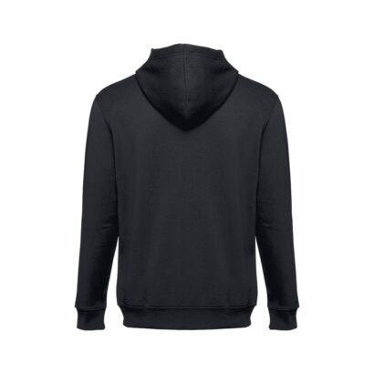 THC AMSTERDAM. Men's hoodie in cotton and polyester with full zip