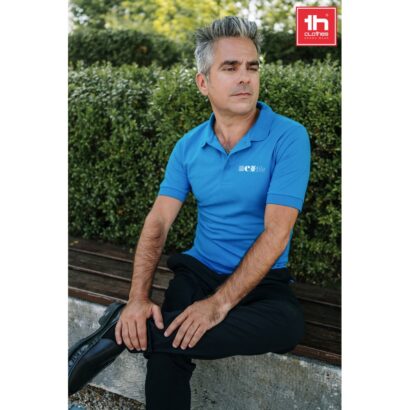 THC MONACO. Men's polo shirt