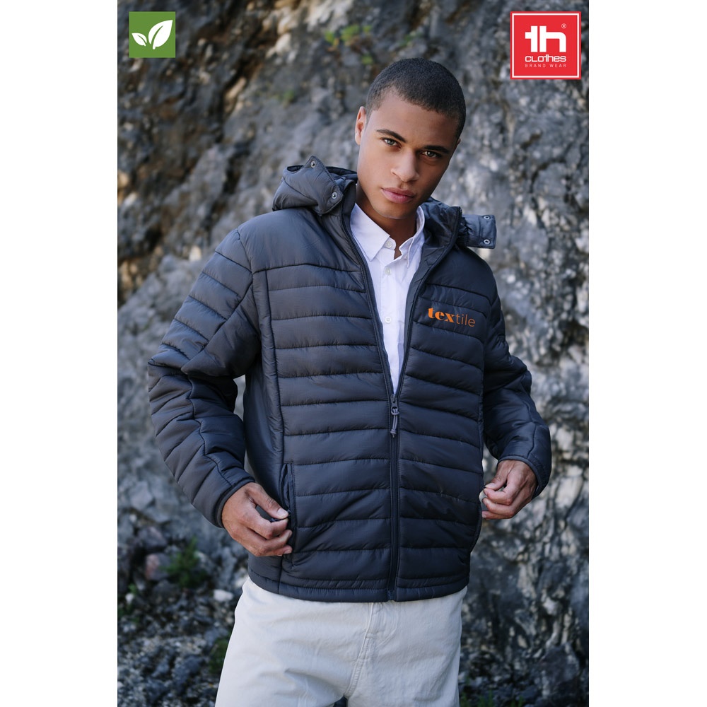 THC SHIELD. Men's hooded jacket