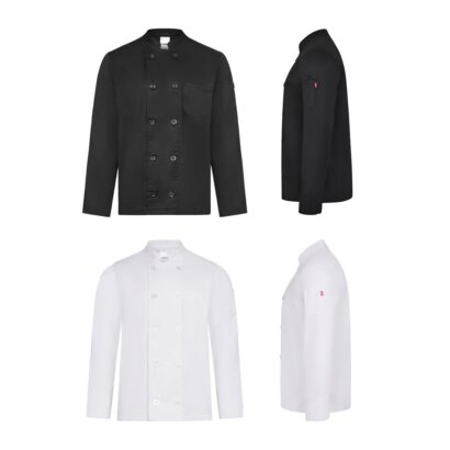 VL BACO. Long-sleeved kitchen jacket (190 g/m²)