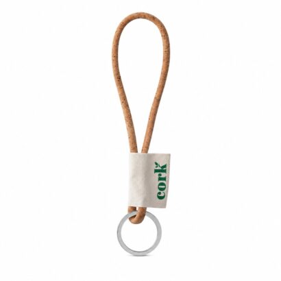 Printed sample of Lanyard CORK Short (Ø 5 mm)