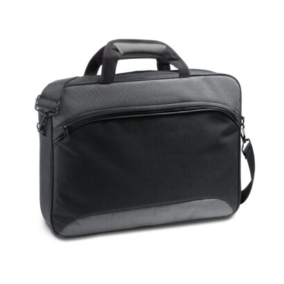 SANTANA. 15'6" Laptop briefcase in 2 Tone 600D and 300D polyester