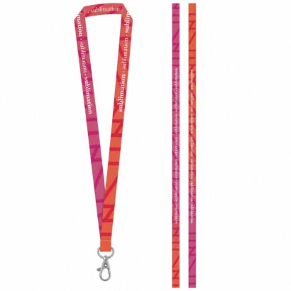 BRIGHTON S. Printed sample of SET Lanyard SUBLIMATION Long II (20 mm) with Hook Trigger Snap 20 mm