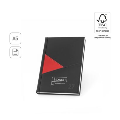 IBSEN A5. A5 diary in PU
