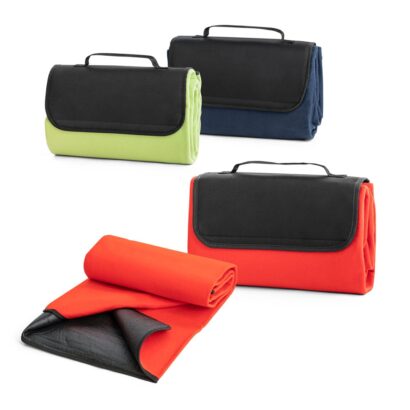 RILEY. EPE-lined picnic blanket (180 g/m²)