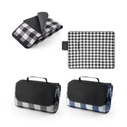 RILEY II. EPE-lined picnic blanket (180 g/m²) with pattern
